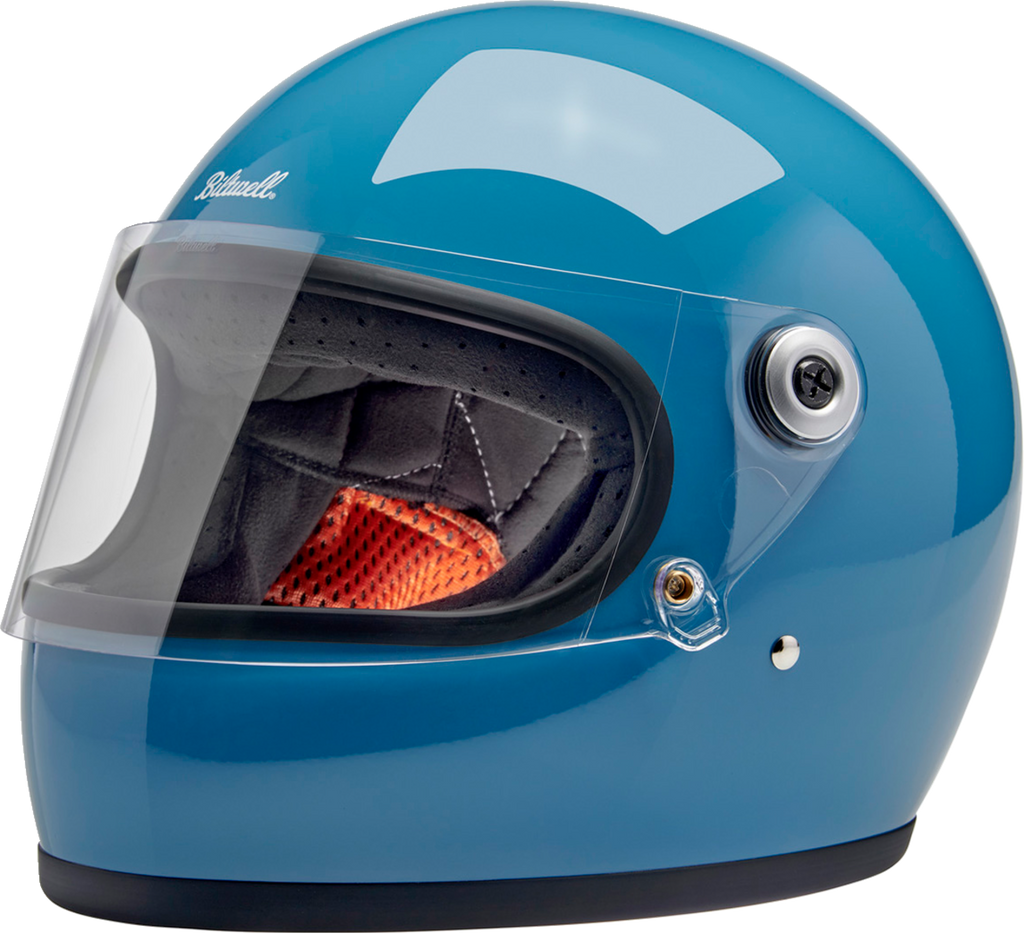Biltwell Gringo S Blue Helmet