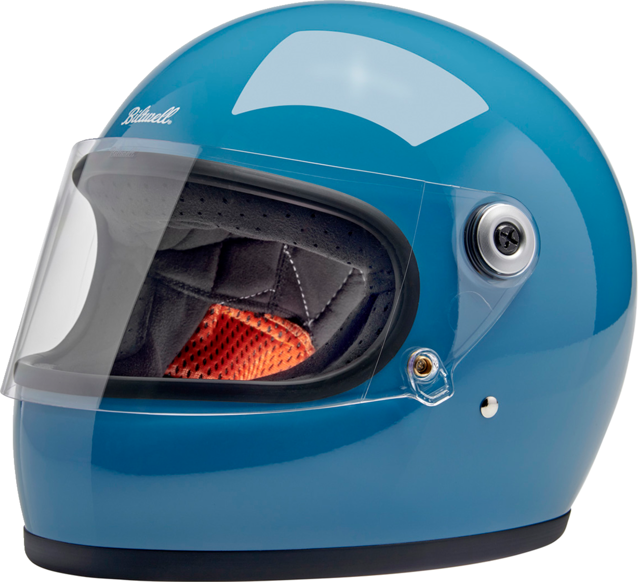 Biltwell Gringo S Blue Helmet