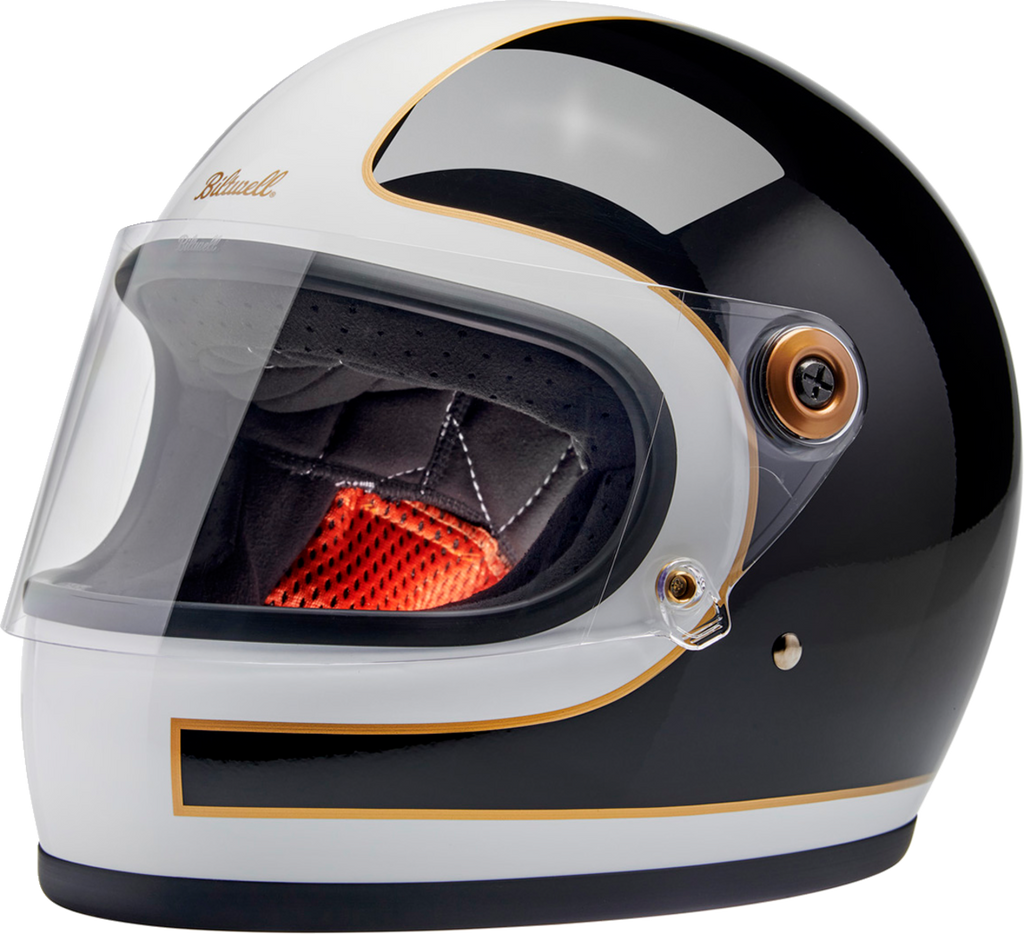 Biltwell Gringo S Helmet - White/Black