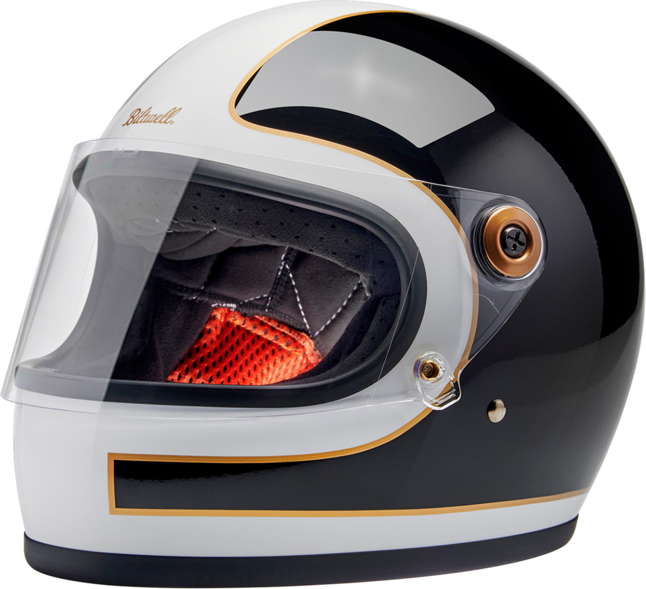 Biltwell Gringo S Helmet - White/Black