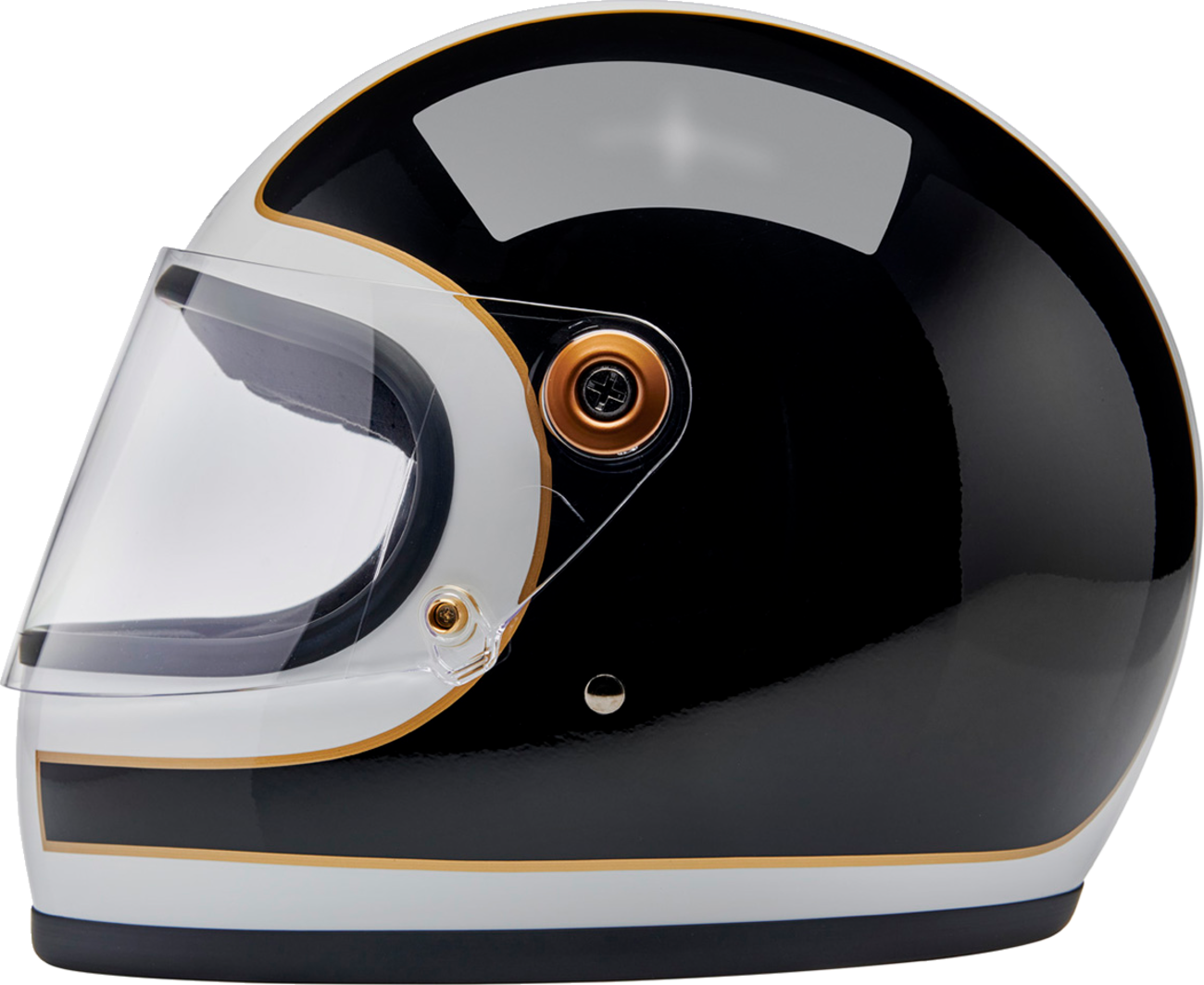 Biltwell Gringo S Helmet - White/Black