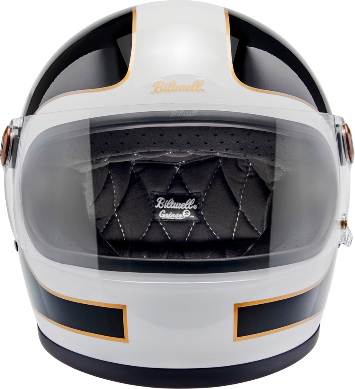 Biltwell Gringo S Helmet - White/Black