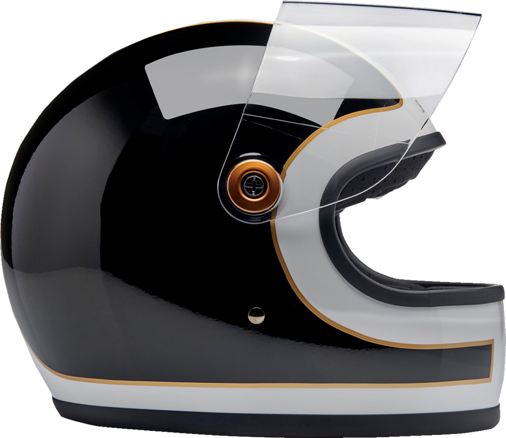 Biltwell Gringo S Helmet - White/Black