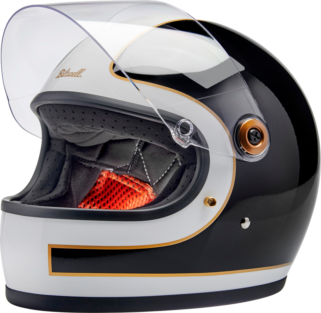 Biltwell Gringo S Helmet - White/Black