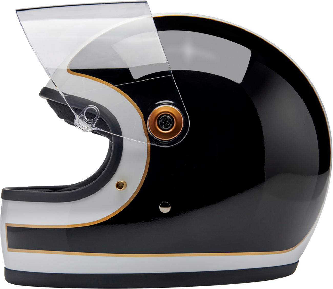 Biltwell Gringo S Helmet - White/Black