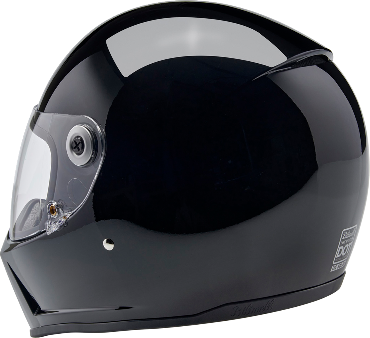 Biltwell Lanespltr Helmet - Gray Black