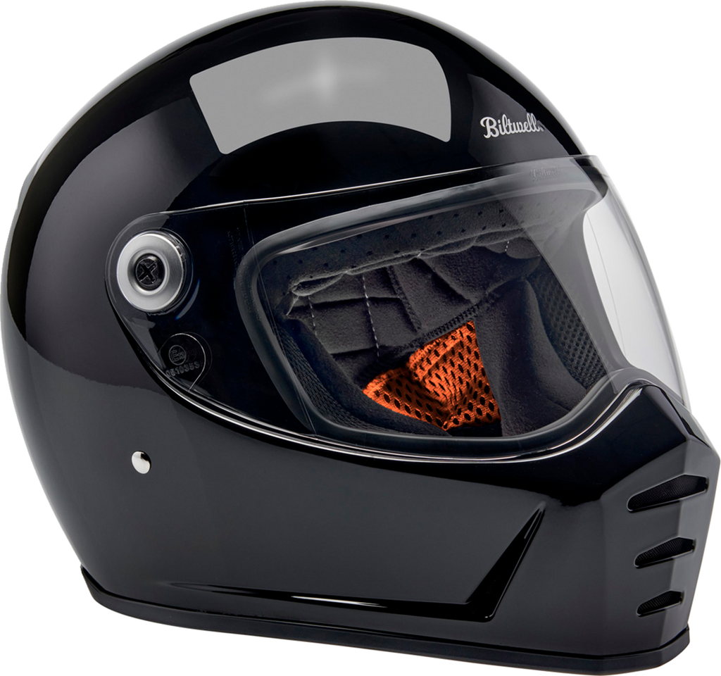 Biltwell Lanespltr Helmet - Gray Black