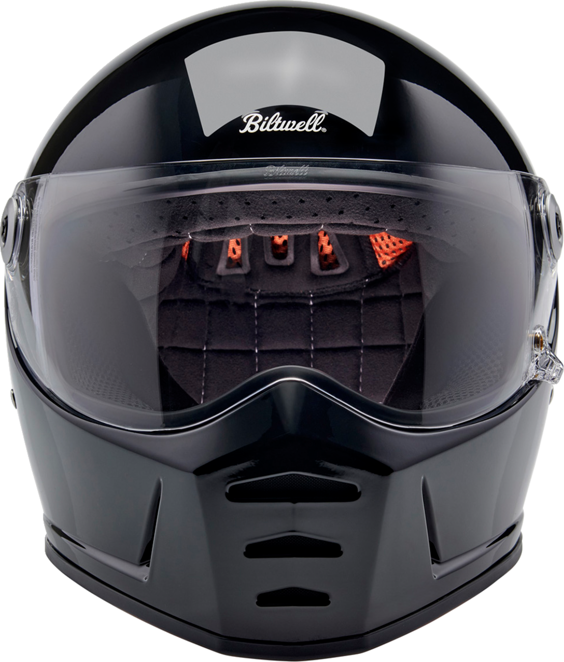 Biltwell Lanespltr Helmet - Gray Black