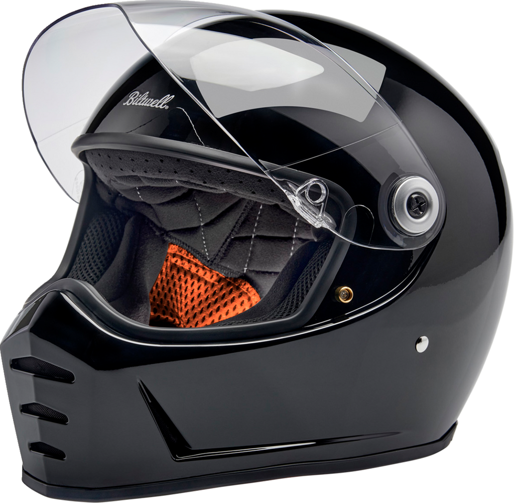 Biltwell Lanespltr Helmet - Gray Black