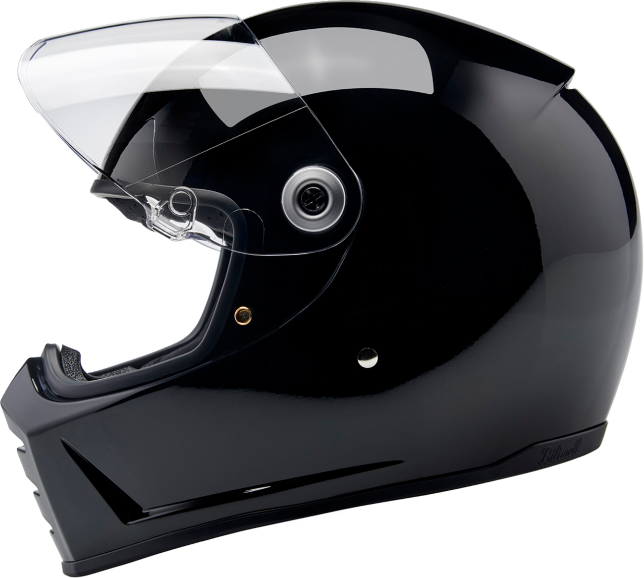 Biltwell Lanespltr Helmet - Gray Black