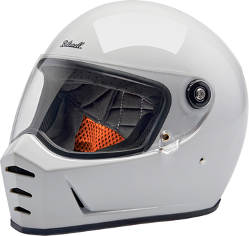 Biltwell Lanespltr Helmet - Gray White