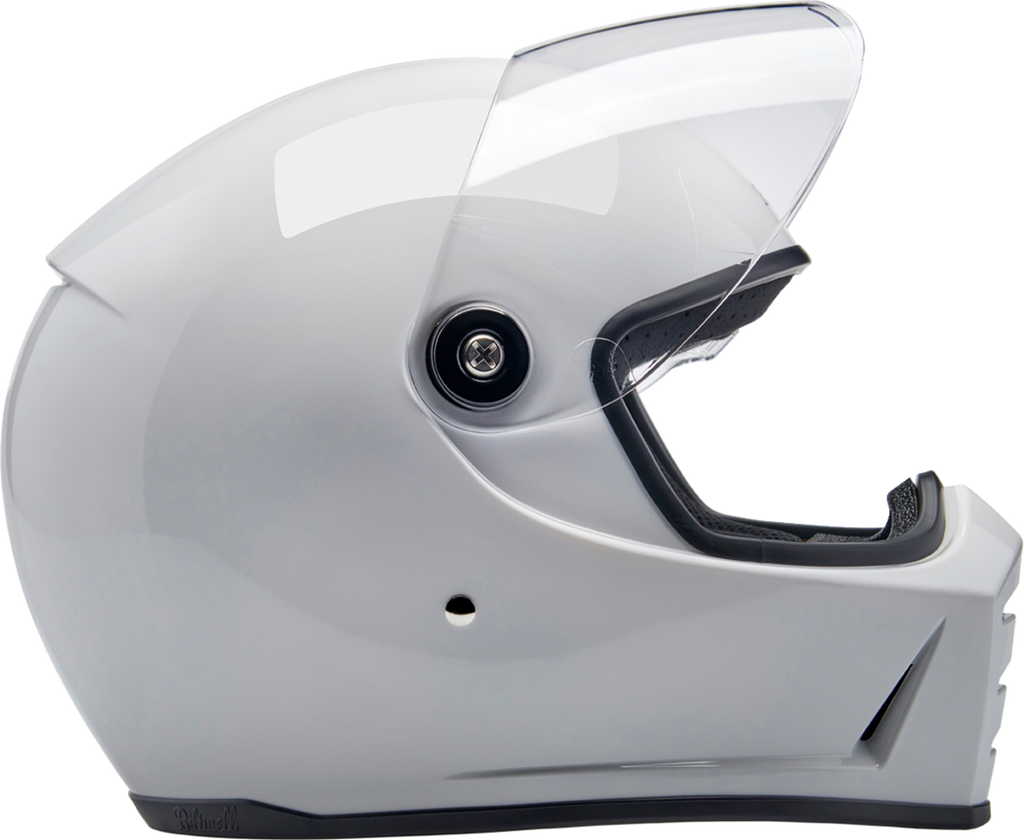 Biltwell Lanespltr Helmet - Gray White