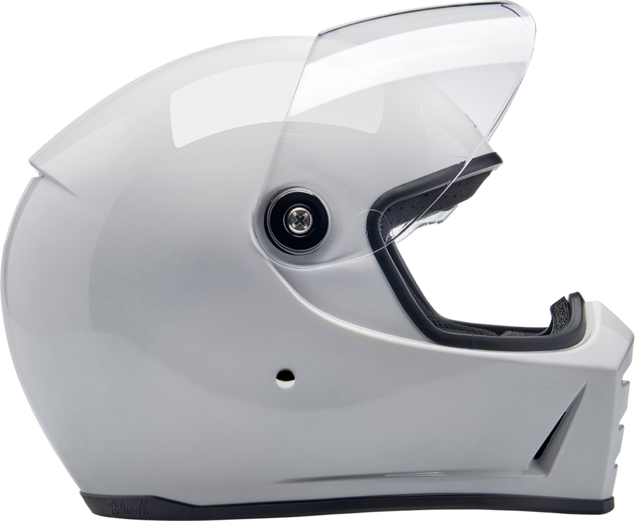 Biltwell Lanespltr Helmet - Gray White