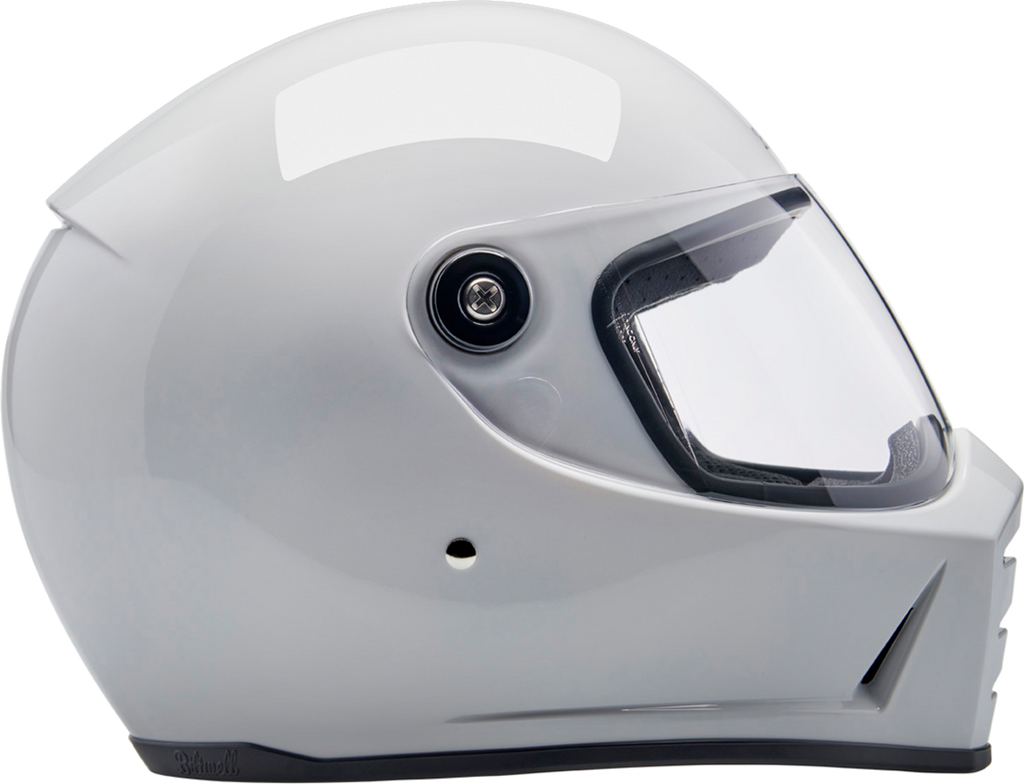 Biltwell Lanespltr Helmet - Gray White