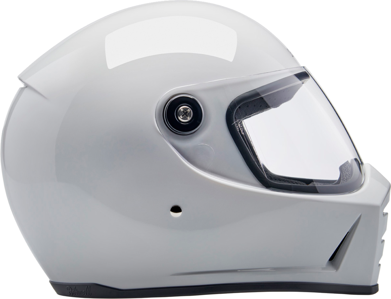 Biltwell Lanespltr Helmet - Gray White