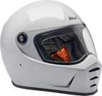 Biltwell Lanespltr Helmet - Gray White