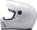 Biltwell Lanespltr Helmet - Gray White