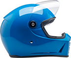Biltwell Lanespltr Blue Helmet