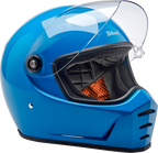 Biltwell Lanespltr Blue Helmet