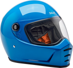 Biltwell Lanespltr Blue Helmet