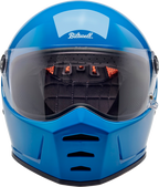 Biltwell Lanespltr Blue Helmet