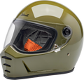 Biltwell Lanespltr Green Helmet