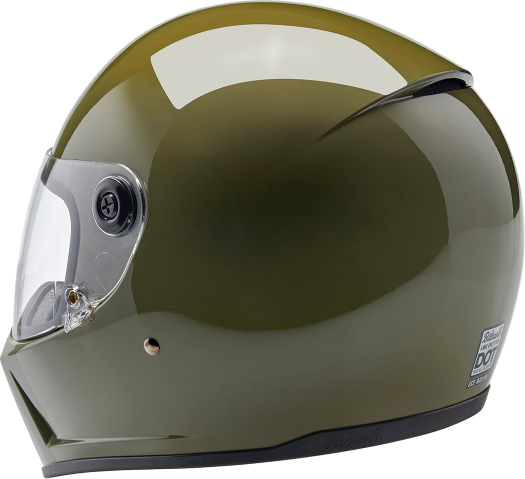 Biltwell Lanespltr Green Helmet