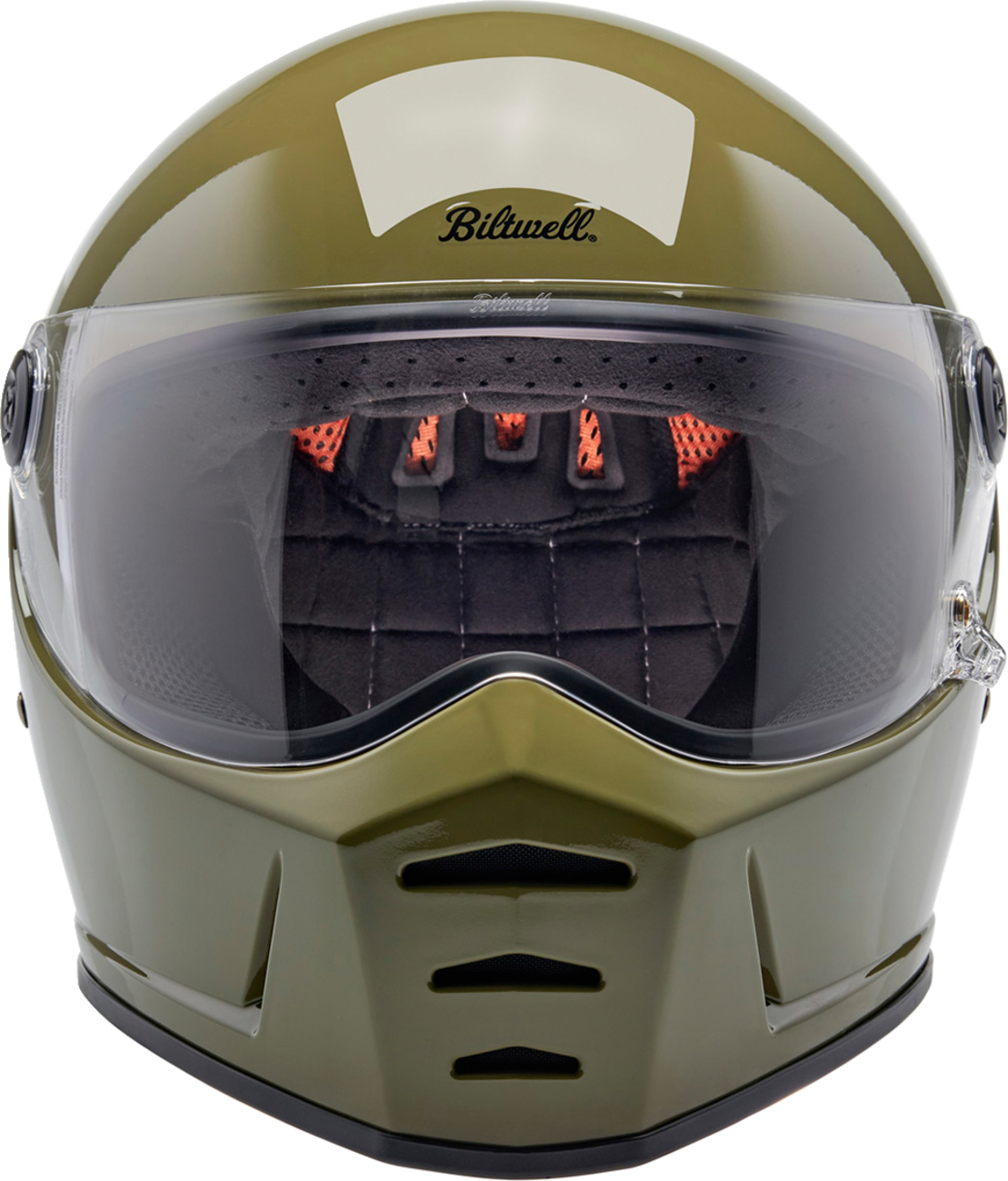 Biltwell Lanespltr Green Helmet