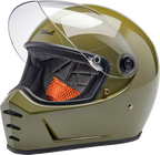 Biltwell Lanespltr Green Helmet