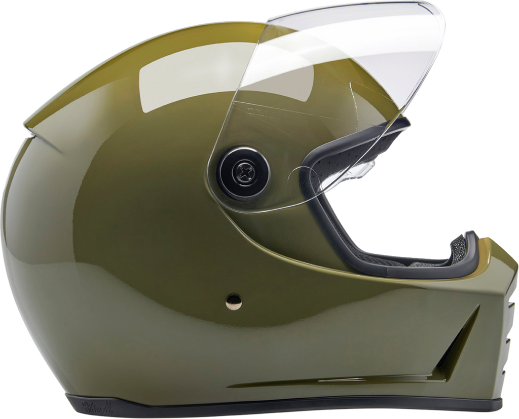 Biltwell Lanespltr Green Helmet