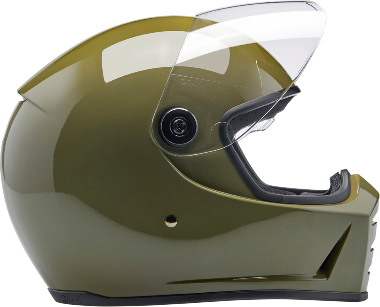 Biltwell Lanespltr Green Helmet