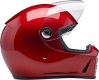 Biltwell Lanespltr Helmet - Red