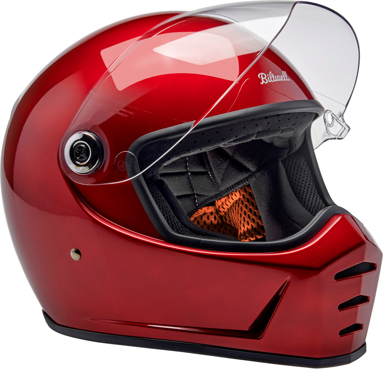 Biltwell Lanespltr Helmet - Red