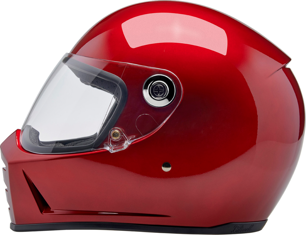 Biltwell Lanespltr Helmet - Red