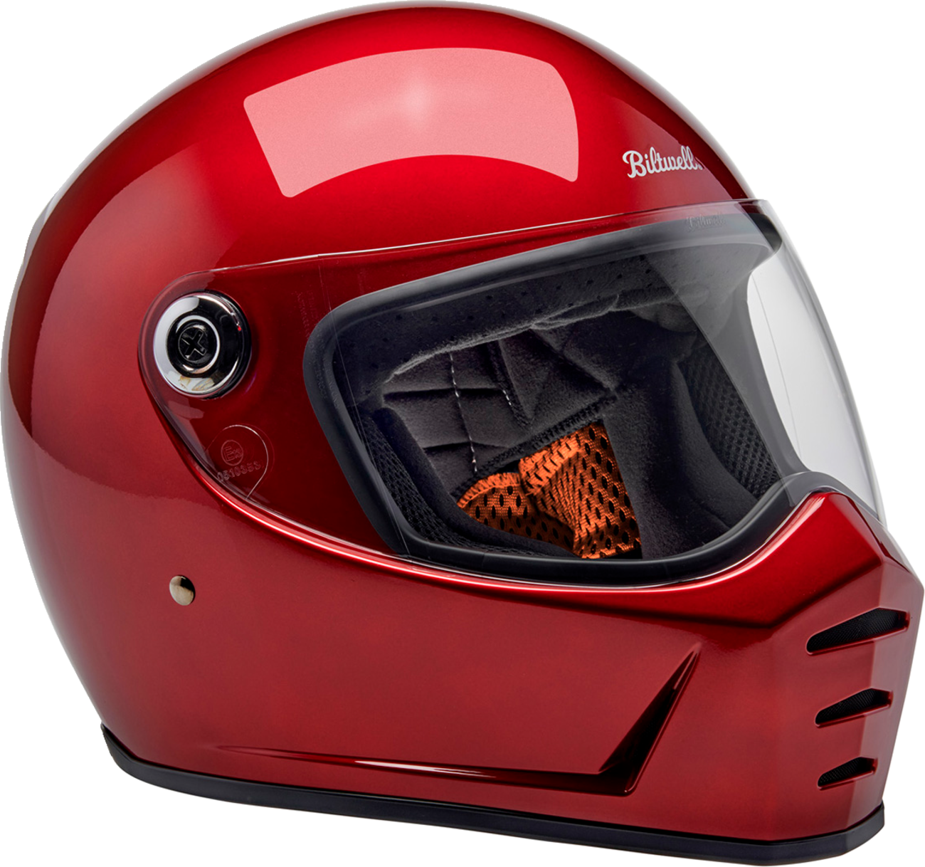 Biltwell Lanespltr Helmet - Red