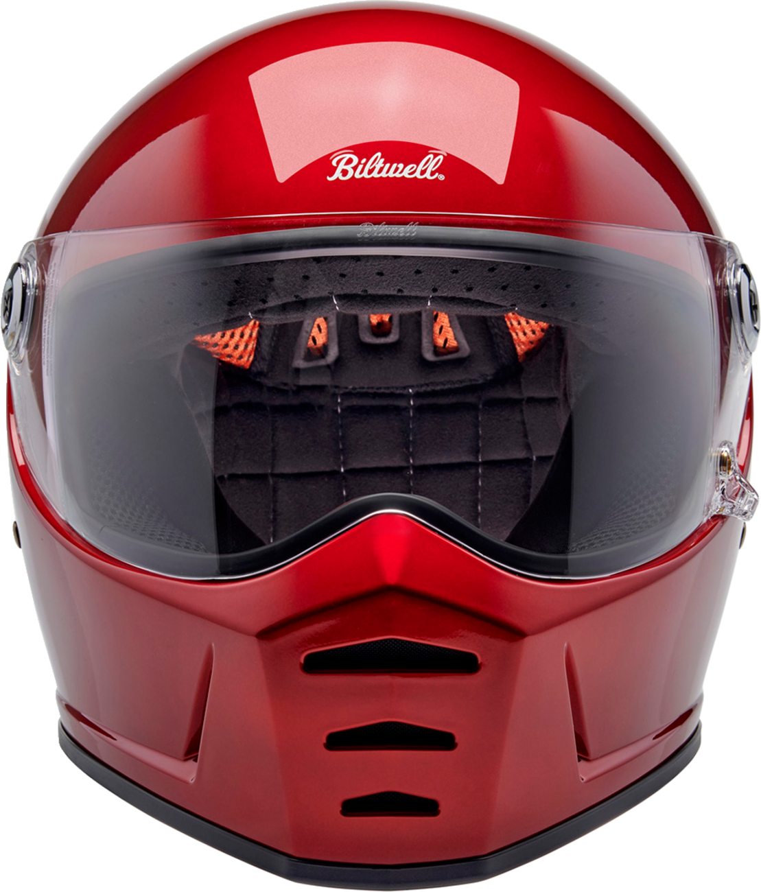 Biltwell Lanespltr Helmet - Red