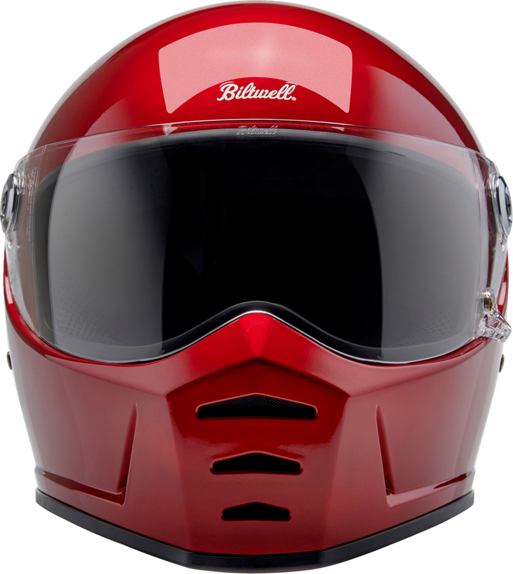 Biltwell Lanespltr Helmet - Red