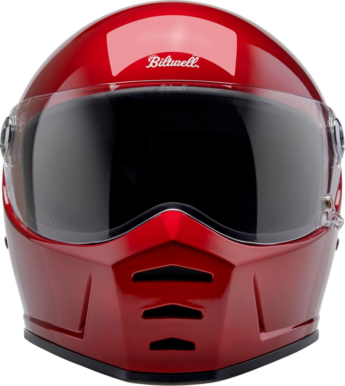 Biltwell Lanespltr Helmet - Red