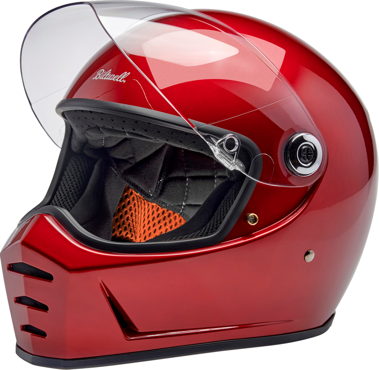 Biltwell Lanespltr Helmet - Red
