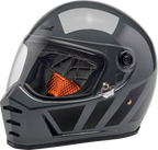 Biltwell Lanespltr Grey Helmet