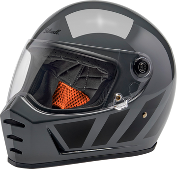 Biltwell Lanespltr Grey Helmet