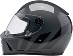Biltwell Lanespltr Grey Helmet