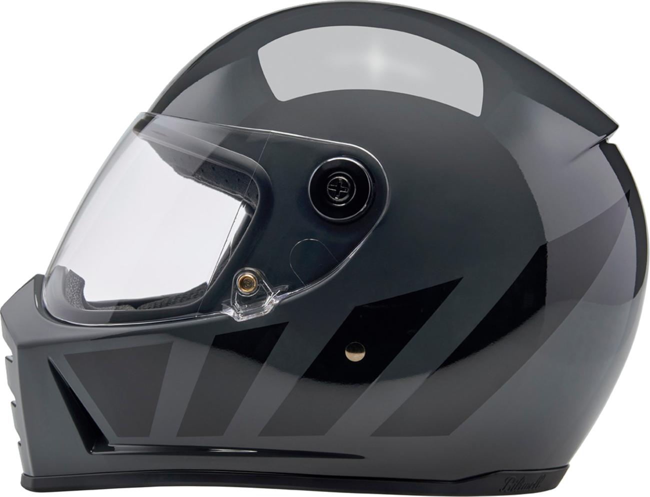 Biltwell Lanespltr Grey Helmet