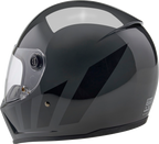 Biltwell Lanespltr Grey Helmet