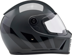 Biltwell Lanespltr Grey Helmet