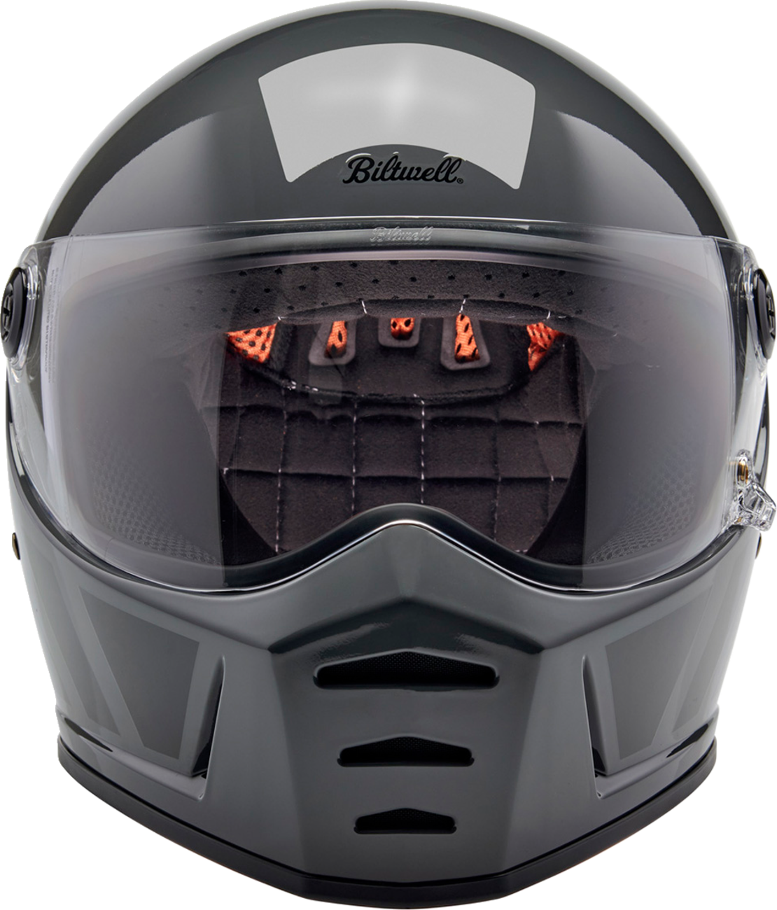 Biltwell Lanespltr Grey Helmet
