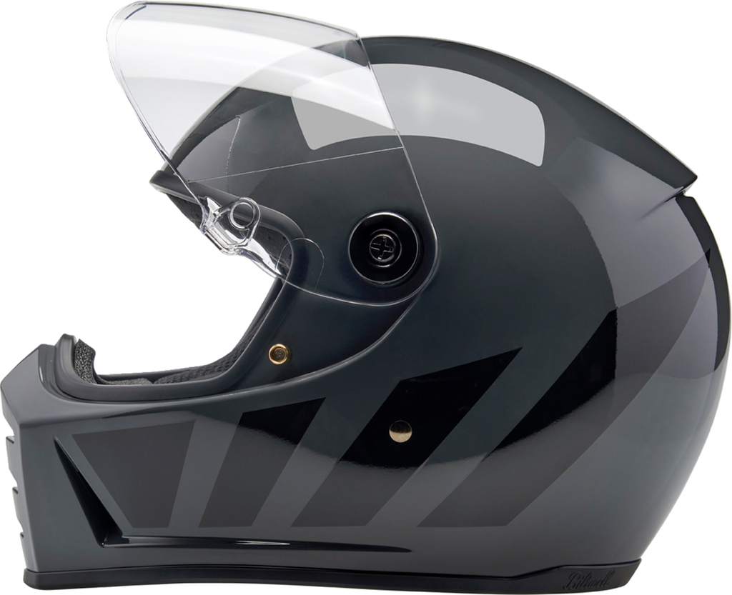 Biltwell Lanespltr Grey Helmet