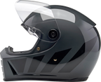 Biltwell Lanespltr Grey Helmet