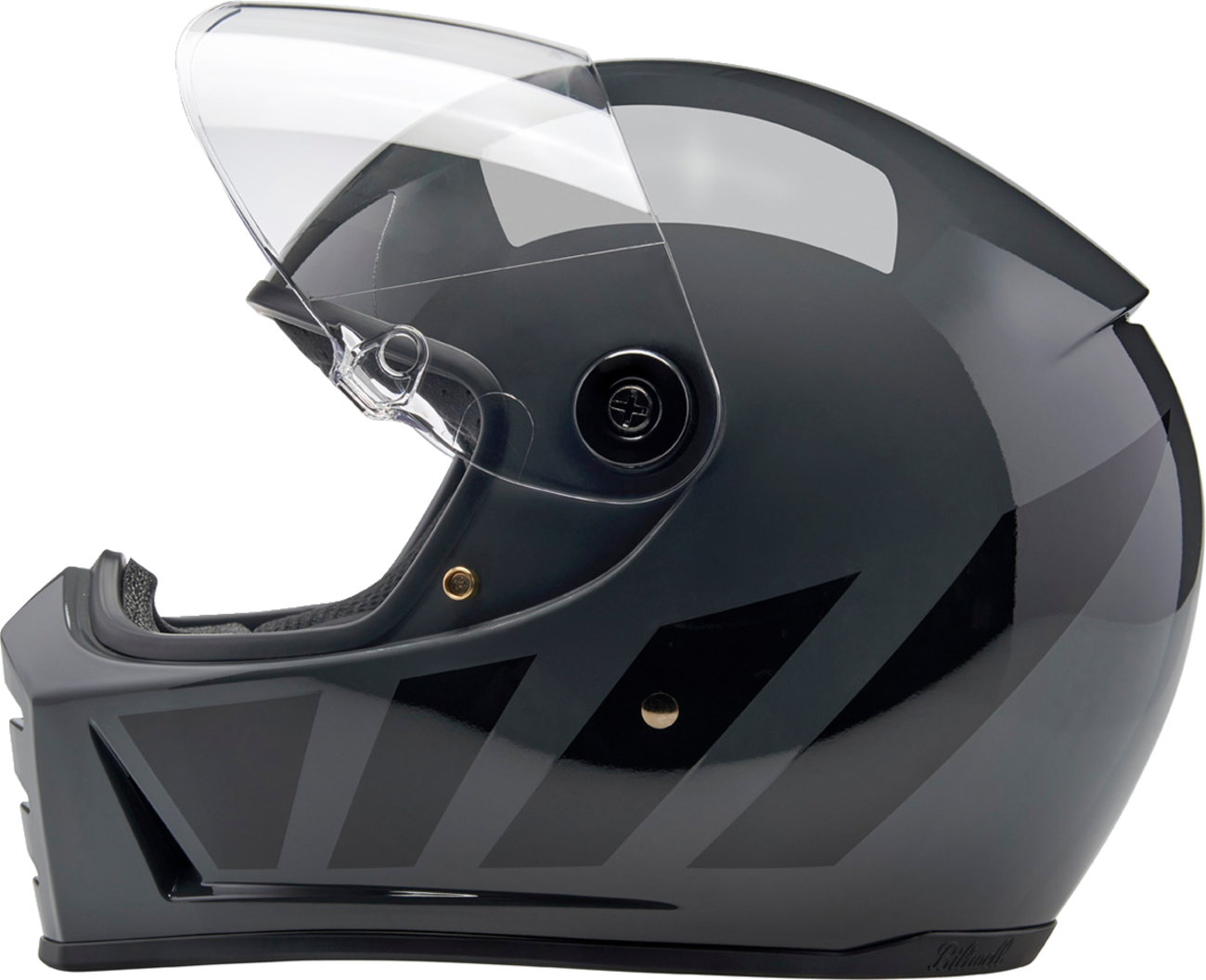 Biltwell Lanespltr Grey Helmet