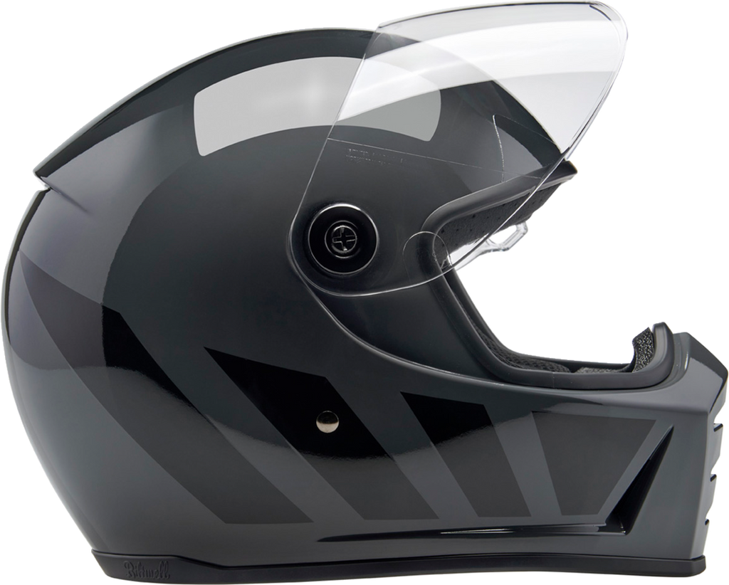 Biltwell Lanespltr Grey Helmet